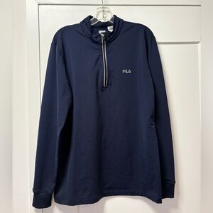 FILA | Men’s Navy Blue Pullover Shirt